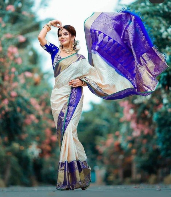 KP 4026 Royal Blue Soft Lichi Silk Cloth Lace Work & Lace Border Saree in Royal Blue Get it for ₹1449. Delivery 4-6 Working Days. Shop now. | Sarees, Bollywood Sarees, Creative Sarees, Designer Sarees, Embroidered Sarees, Ethnic Saree, Modern Digital sarees, Party Wear Sarees