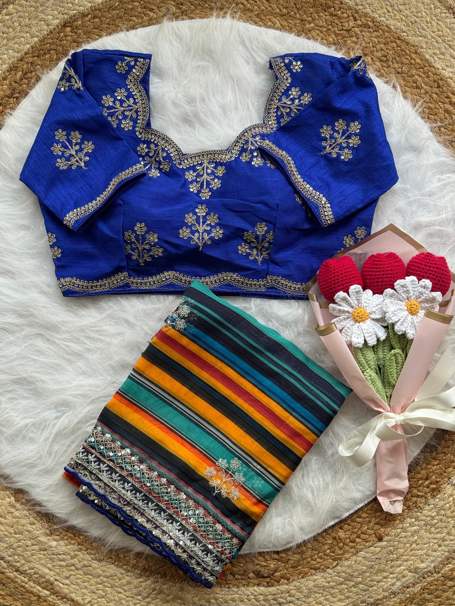 AC MIRA Royal Blue in Color Soft Organza Embroidery Work & Lace Work Saree . Get it for ₹2449. Delivery 4-6 Working Days. Shop now. | Sarees, Bollywood Sarees, Creative Sarees, Designer Sarees, Embroidered Sarees, Ethnic Saree, Modern Digital sarees, Party Wear Sarees