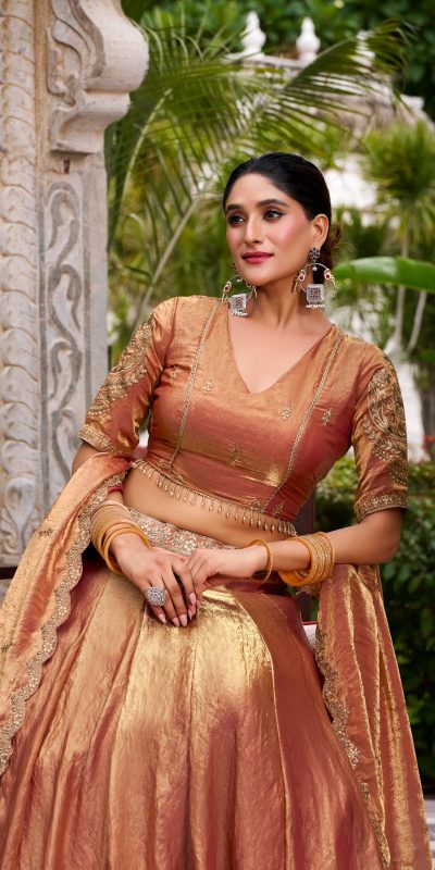 LNB 1440 Rust Fendi Sequins Work & Embroidery Work Lehenga Choli in . Introductory Price ₹2999. Delivery 4-6 Working Days. Shop now. | Lehenga, Bollywood Lehenga, Creative Lehenga, Designer Lehenga, Embroidered Lehenga, Party Wear Lehenga