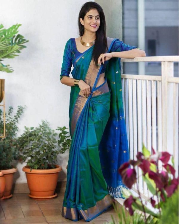KP 5046 Royal Blue Soft Lichi Silk With Lace Work & Lace Border Saree. Wedding, Party, Festive, Events Get it for ₹1449. Delivery 4-6 Working Days. Shop now. | Sarees, Bollywood Sarees, Creative Sarees, Designer Sarees, Embroidered Sarees, Ethnic Saree, Modern Digital sarees, Party Wear Sarees