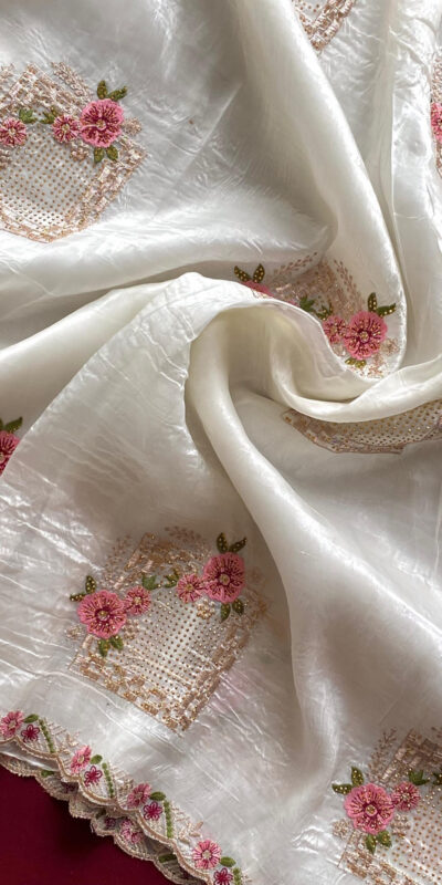 SC 239 Pink Georgette With Lace Work & Lace Border Saree . Wedding, Party, Festive, Events, Exclusive Offer ₹1599. Delivery 4-6 Working Days. Shop now. | Sarees, Bollywood Sarees, Creative Sarees, Designer Sarees, Embroidered Sarees, Ethnic Saree, Modern Digital sarees, Party Wear Sarees