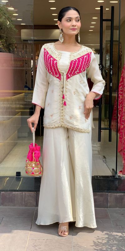 NSR 869 White Roman Silk Salwar Suit Perfect for Wedding, Party, Ethnic Day, Traditional Day, Housewarming . Now at just ₹1899. Delivery 4-6 Working | Jump Suits, Tops & Bottoms, Track Suits, Salwar suit, Casual Suits, Creative suits, Designer Suits, Palazzo Suits, Party Wear Suits, Patiala Suits, Straight Suits, Trendy Wear