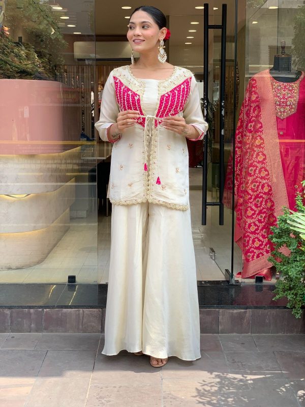 NSR 869 White Roman Silk Salwar Suit Perfect for Wedding, Party, Ethnic Day, Traditional Day, Housewarming . Now at just ₹1899. Delivery 4-6 Working | Jump Suits, Tops & Bottoms, Track Suits, Salwar suit, Casual Suits, Creative suits, Designer Suits, Palazzo Suits, Party Wear Suits, Patiala Suits, Straight Suits, Trendy Wear