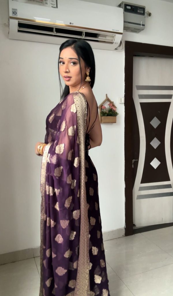 SC 239 Pink Georgette With Lace Work & Lace Border Saree . Wedding, Party, Festive, Events, Exclusive Offer ₹1599. Delivery 4-6 Working Days. Shop now. | Sarees, Bollywood Sarees, Creative Sarees, Designer Sarees, Embroidered Sarees, Ethnic Saree, Modern Digital sarees, Party Wear Sarees