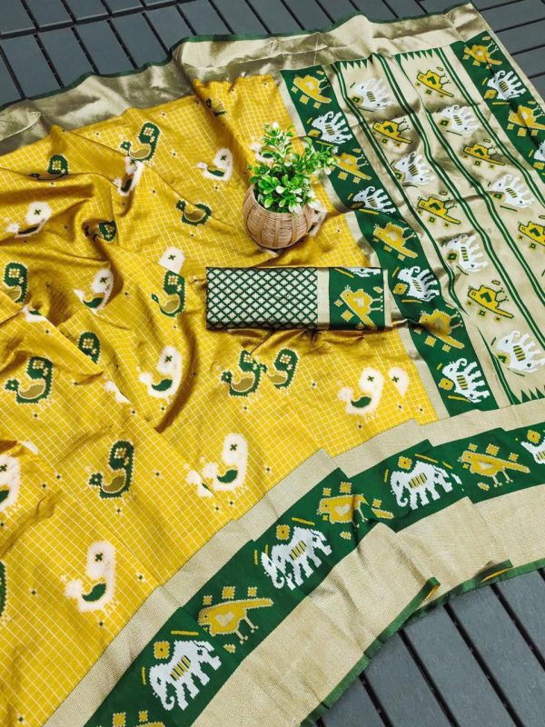 KP 6005 Yellow Soft Lichi Silk With Lace Work & Lace Border Saree. Introductory Price ₹1399. Delivery 4-6 Working Days. Shop now. | Sarees, Bollywood Sarees, Creative Sarees, Designer Sarees, Embroidered Sarees, Ethnic Saree, Modern Digital sarees, Party Wear Sarees
