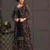 Black Net Stone Work Salwar Suit