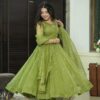 SRK 5184 Green Color Georgette Embroidery Work Salwar Suit Wedding, Party, Festive, Events Expected Delivery 4-6 Working Days @ 2049/- | Jump Suits, Salwar suit, Casual Suits, Creative suits, Designer Suits, Palazzo Suits, Party Wear Suits, Patiala Suits, Straight Suits