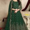  FC 94001 Green Color Georgette Multi Thread Zari Stich Anarkali Suit Wedding, Party, Festive events, etc. Expected Delivery  4-6 Working Days @2149/- | Anarkali Suits, Bollywood Anarkali, Creative-Anarkali, Designer Anarkali, Embroidered Anarkali, Party Wear Anarkali