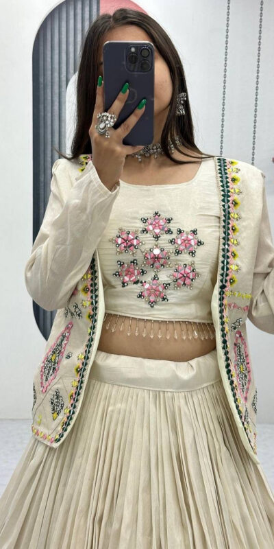 PC 522 Off White Tissue Simmer Lehenga Choli Perfect for Wedding, Party, Cultural Events, Diwali, Ganesh Chaturthi – . Exclusive Offer ₹3049. Deli | Jump Suits, Salwar suit, Casual Suits, Creative suits, Designer Suits, Palazzo Suits, Party Wear Suits, Patiala Suits, Straight Suits