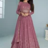 FC 9293 Onion Georgette Salwar Suit with Embroidery Work. Wedding, Party, Festive, Events, Now at just ₹2649. Delivery 4-6 Working Days. Shop now. | Jump Suits, Salwar suit, Casual Suits, Creative suits, Designer Suits, Palazzo Suits, Party Wear Suits, Patiala Suits, Straight Suits