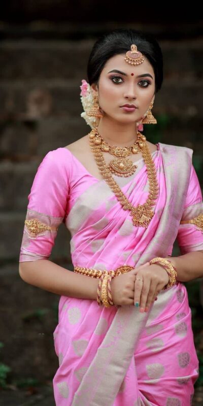 KPR 092 Pink Color Soft Lichi Silk Saree with Lace Work & Lace Border. Get it for ₹1299. Delivery 4-6 Working Days. Shop now. | Sarees, Bollywood Sarees, Creative Sarees, Designer Sarees, Embroidered Sarees, Ethnic Saree, Modern Digital sarees, Party Wear Sarees