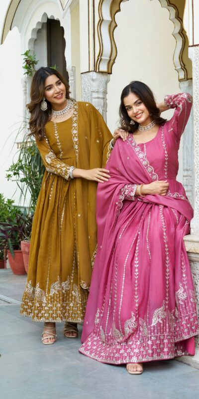 Ram 139 Pink Star Georgette Gown Perfect for Wedding, Party, Family Gatherings, Haldi, Housewarming –. Grab it for ₹1949. Delivery 4-6 Working | Jump Suits, Salwar suit, Casual Suits, Creative suits, Designer Suits, Palazzo Suits, Party Wear Suits, Patiala Suits, Straight Suits