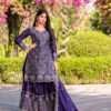 Ram 098 Purple Color Chinon Embroidery Work Salwar Suit in . Introductory Price ₹2549. Delivery 4-6 Working Days. Shop now. | Jump Suits, Salwar suit, Casual Suits, Creative suits, Designer Suits, Palazzo Suits, Party Wear Suits, Patiala Suits, Straight Suits