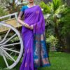 KPR 257 Purple Soft Lichi Silk Saree with Lace Work & Lace Border. Now at just ₹1349. Delivery 4-6 Working Days. Shop now. | Sarees, Bollywood Sarees, Creative Sarees, Designer Sarees, Embroidered Sarees, Ethnic Saree, Modern Digital sarees, Party Wear Sarees