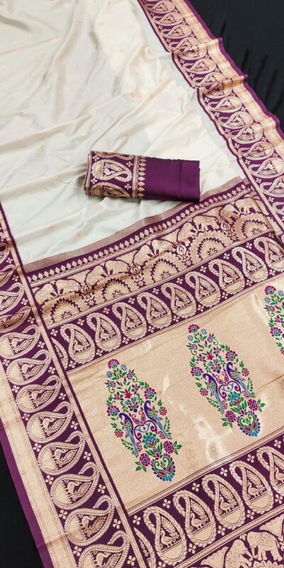 MB 1213 Wine Color Banarasi Saree with Zari Work & Lace Work. Wedding, Party, Festive, Events, Festive Deal ₹2099. Delivery 4-6 Working Days. Shop now. | Sarees, Bollywood Sarees, Creative Sarees, Designer Sarees, Embroidered Sarees, Ethnic Saree, Modern Digital sarees, Party Wear Sarees