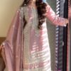 Baby Pink Fox Georgette Moti Work Salwar Suit