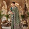 Green Banarasi Silk Zari Weaving Work Saree