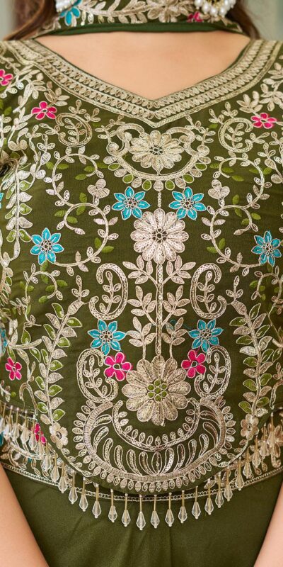 Ram 107 Mahendi in Color Star Georgette Embroidery Work Salwar Suit . Festive Deal ₹2099. Delivery 4-6 Working Days. Shop now. | Jump Suits, Salwar suit, Casual Suits, Creative suits, Designer Suits, Palazzo Suits, Party Wear Suits, Patiala Suits, Straight Suits