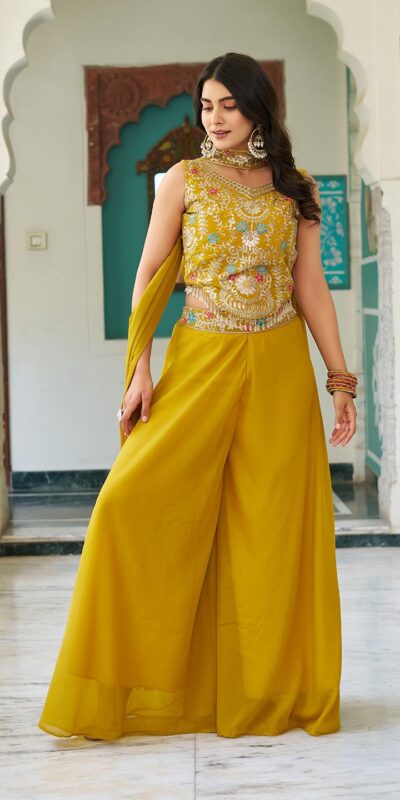Ram 107 Mustard in Color Star Georgette Embroidery Work Salwar Suit . Festive Deal ₹2099. Delivery 4-6 Working Days. Shop now. | Jump Suits, Salwar suit, Casual Suits, Creative suits, Designer Suits, Palazzo Suits, Party Wear Suits, Patiala Suits, Straight Suits