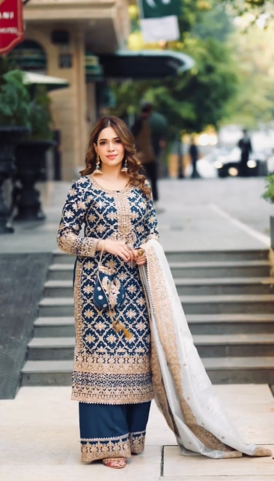 SRK 5310 Navy Blue Faux Georgette Salwar Suit Perfect for Wedding, Party, Baisakhi, Pooja, Reception – . Best Price ₹2149. Delivery 4-6 Working Da | Lehenga, Bollywood Lehenga, Creative Lehenga, Designer Lehenga, Embroidered Lehenga, Party Wear Lehenga