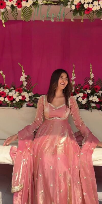 RTC 5937 Peach Fendy silk Gown with Lace Work. Wedding, Party, Festive, Events Get it for ₹2149. Delivery 4-6 Working Days. Shop now. | Gowns, Bollywood Gowns, Creative Gowns, Designer Gowns, Embroidered Gowns, Party Wear Gowns