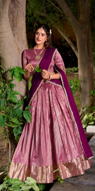 LNB 2026 Pink Color Dupion Silk Lehenga Choli With Zari Work.Wedding, Party, Festive, Events, Special Price ₹1999. Delivery 4-6 Working Days. Shop now. | Lehenga, Bollywood Lehenga, Creative Lehenga, Designer Lehenga, Embroidered Lehenga, Party Wear Lehenga