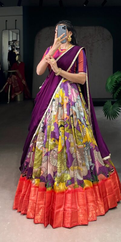LNB 1016 Purple Dola Silk with Sequins Work & Zari Work Lehenga Choli . Affordable Price ₹1999. Delivery 4-6 Working Days. Shop now. | Lehenga, Bollywood Lehenga, Creative Lehenga, Designer Lehenga, Embroidered Lehenga, Party Wear Lehenga