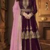 DS A 9125 Wine Faux Georgette Salwar Suit with Embroidery Work. Special Price ₹2599. Delivery 4-6 Working Days. Shop now. | Jump Suits, Tops & Bottoms, Track Suits, Salwar suit, Casual Suits, Creative suits, Designer Suits, Palazzo Suits, Party Wear Suits, Patiala Suits, Straight Suits, Trendy Wear
