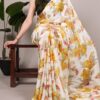 YNF 7008 Yellow Satin Silk Saree Perfect for Wedding, Party, Festival Celebrations, Temple Visit, Ethnic Day – . Affordable Price ₹1849. Delivery 4-6 | Sarees, Bollywood Sarees, Creative Sarees, Designer Sarees, Embroidered Sarees, Ethnic Saree, Modern Digital sarees, Party Wear Sarees