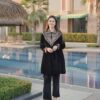 Black Velvet Sequence Work Salwar Suit