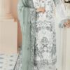 Sea Green Georgette With Embroidery Work Salwar Suit