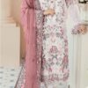 Pink Georgette With Embroidery Work Salwar Suit
