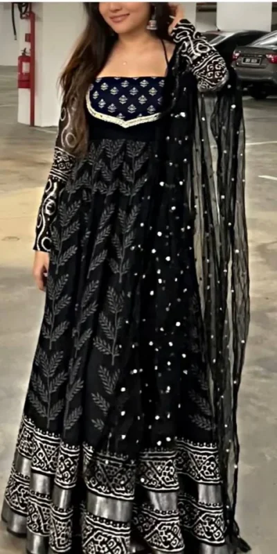 RTC 5960 Black Natural crep Salwar Suit with Lace Work & Digital Print. Grab it for ₹1999. Delivery 4-6 Working Days. Shop now. | Jump Suits, Tops & Bottoms, Track Suits, Salwar suit, Casual Suits, Creative suits, Designer Suits, Palazzo Suits, Party Wear Suits, Patiala Suits, Straight Suits, Trendy Wear