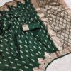 Green Banarasi Silk Zari Weaving Saree