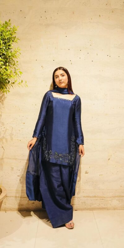 ZF 420 Navy Blue in Natural Crep Silk Embroidery Work Salwar Suit . Exclusive Offer ₹1899. Delivery 4-6 Working Days. Shop now. | Casual Suits, Jump Suits, Tops & Bottoms, Track Suits, Salwar suit, Creative suits, Designer Suits, Palazzo Suits, Party Wear Suits, Patiala Suits, Straight Suits, Trendy Wear
