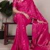 Pink Roop Weaving Saree