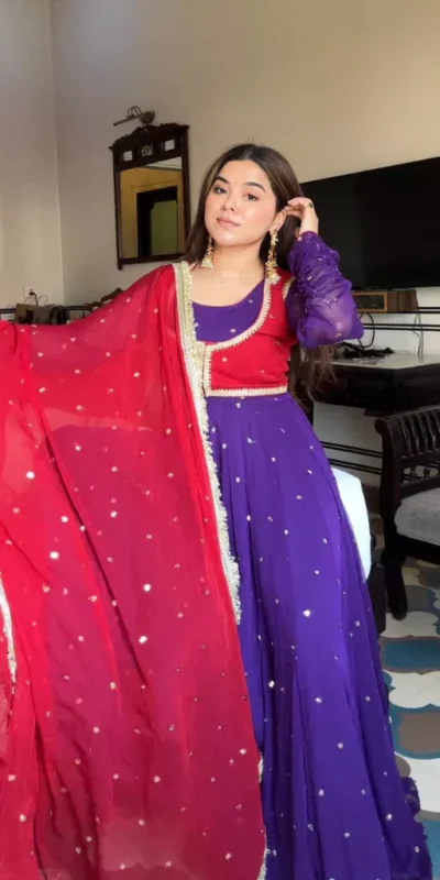 KD 1518 Purple Faux Georgette Salwar Suit Perfect for Wedding, Party, Raksha Bandhan, Housewarming, Bridal Wear – . Available at ₹2099 only. Delivery | Jump Suits, Salwar suit, Casual Suits, Creative suits, Designer Suits, Palazzo Suits, Party Wear Suits, Patiala Suits, Straight Suits