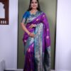MB 22 Purple Soft Paithani Silk Saree with Zari Work & Lace Work. Affordable Price ₹2399. Delivery 4-6 Working Days. Shop now. | Sarees, Bollywood Sarees, Creative Sarees, Designer Sarees, Embroidered Sarees, Ethnic Saree, Modern Digital sarees, Party Wear Sarees