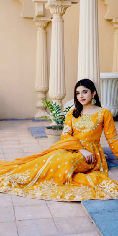 WW 1206 Yellow Color Fox Blooming Georgette Gown with Lace Work. Affordable Price ₹2399. Delivery 4-6 Working Days. Shop now. | Gowns, Bollywood Gowns, Creative Gowns, Designer Gowns, Embroidered Gowns, Party Wear Gowns
