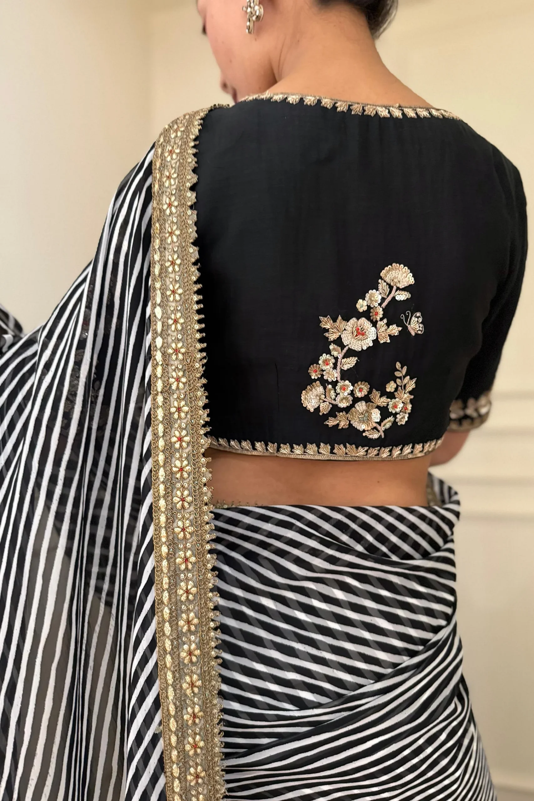 NC 5553 Black Faux Georgette Saree Perfect for Wedding, Party, Bridal Wear, Baisakhi, Raksha Bandhan –. Introductory Price ₹1899. Delivery 4-6 Workin | Sarees, Bollywood Sarees, Creative Sarees, Designer Sarees, Embroidered Sarees, Ethnic Saree, Modern Digital sarees, Party Wear Sarees