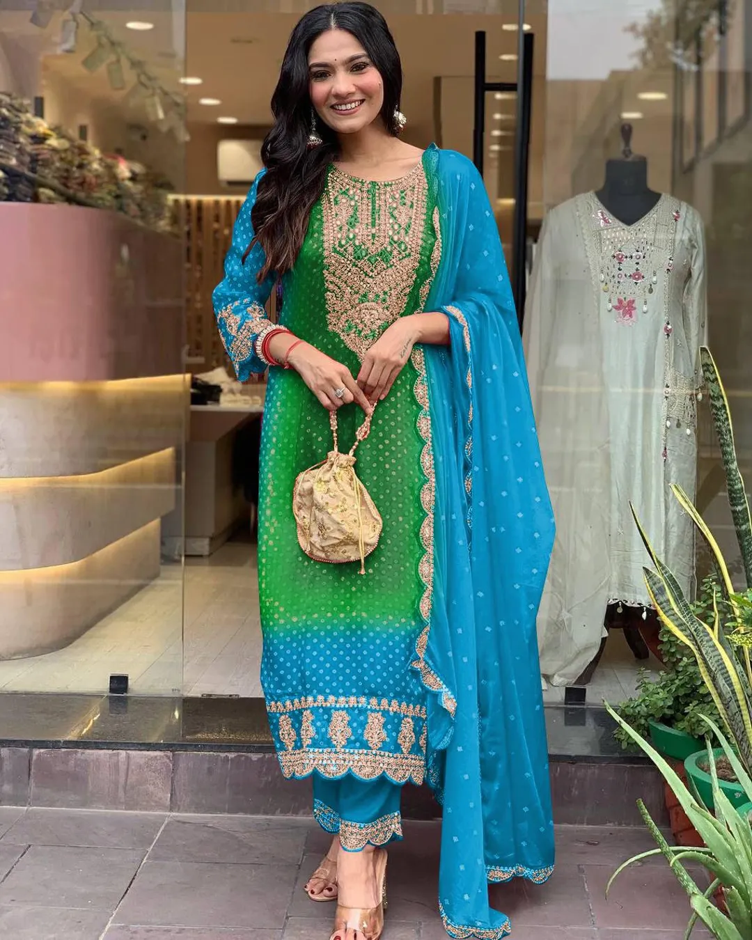 MF 1004 Blue Chinoon Silk Salwar Suit with Embroidery Work. Available at ₹1749 only. Delivery 4-6 Working Days. Shop now. | Jump Suits, Tops & Bottoms, Track Suits, Salwar suit, Casual Suits, Creative suits, Designer Suits, Palazzo Suits, Party Wear Suits, Patiala Suits, Straight Suits, Trendy Wear