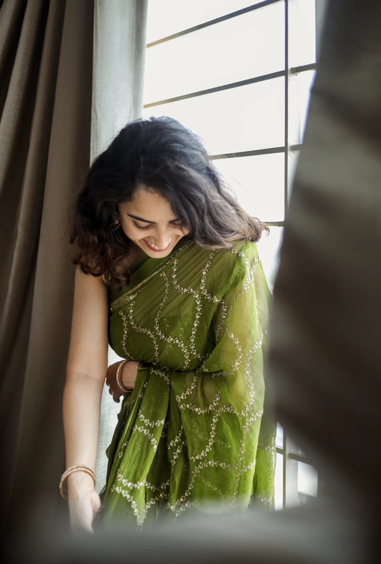 MS 505 Green Viscose Satin Saree with Sequins Work & Embroidery Work. Special Price ₹1599. Delivery 4-6 Working Days. Shop now. | Designer Sarees, Sarees, Bollywood Sarees, Creative Sarees, Embroidered Sarees, Ethnic Saree, Modern Digital sarees, Party Wear Sarees