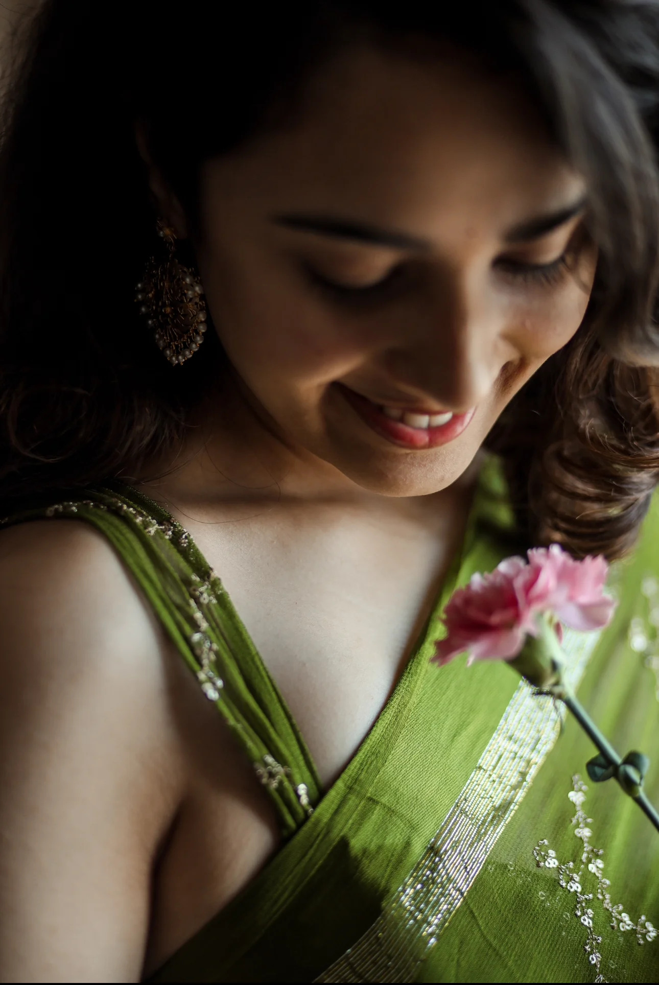 MS 505 Green Viscose Satin Saree with Sequins Work & Embroidery Work. Special Price ₹1599. Delivery 4-6 Working Days. Shop now. | Designer Sarees, Sarees, Bollywood Sarees, Creative Sarees, Embroidered Sarees, Ethnic Saree, Modern Digital sarees, Party Wear Sarees