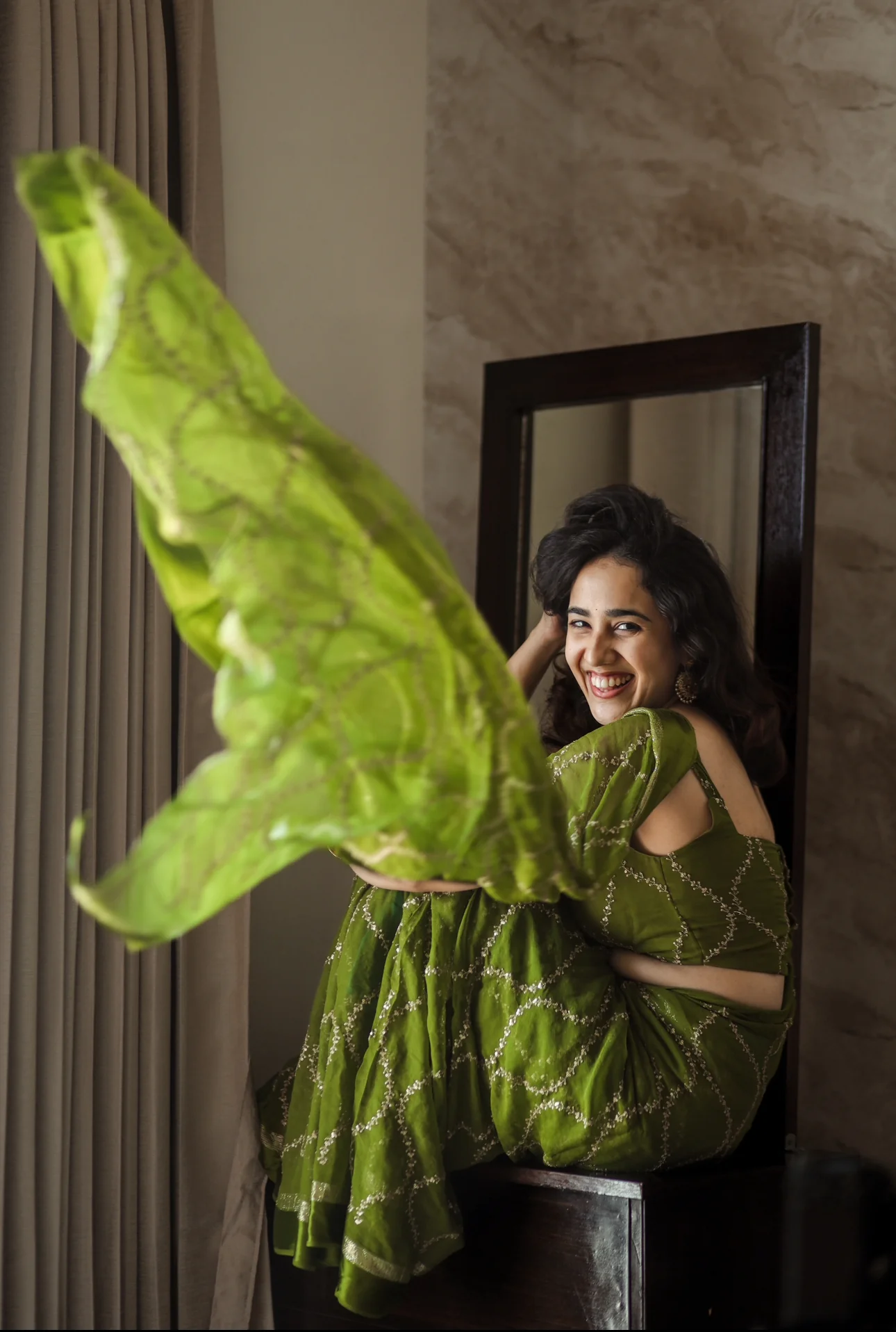 MS 505 Green Viscose Satin Saree with Sequins Work & Embroidery Work. Special Price ₹1599. Delivery 4-6 Working Days. Shop now. | Designer Sarees, Sarees, Bollywood Sarees, Creative Sarees, Embroidered Sarees, Ethnic Saree, Modern Digital sarees, Party Wear Sarees