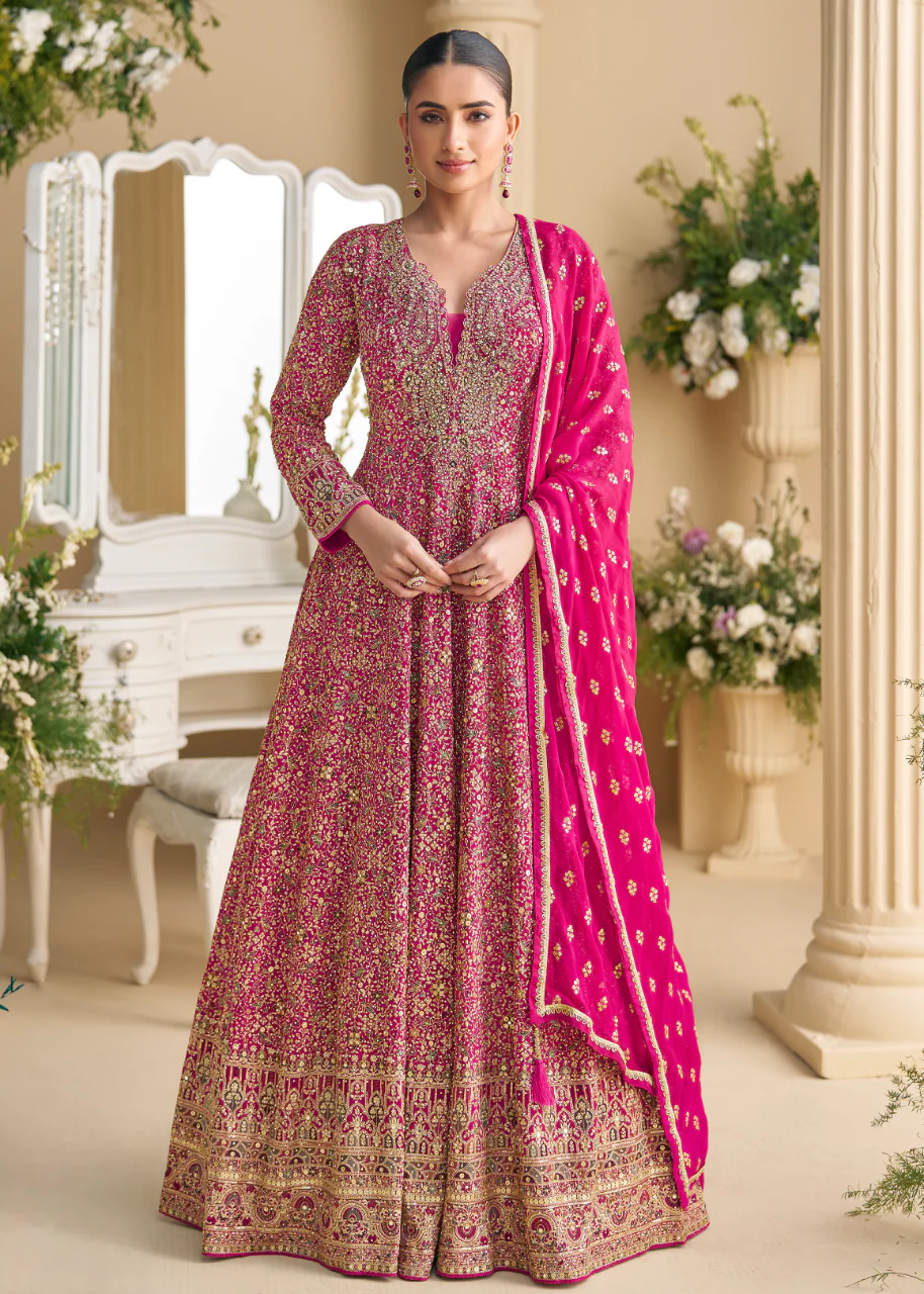 FC 5807 Pink Color Georgette Thread Sequence Work Salwar Suit . Introductory Price ₹3649. Delivery 4-6 Working Days. Shop now. | Jump Suits, Salwar suit, Casual Suits, Creative suits, Designer Suits, Palazzo Suits, Party Wear Suits, Patiala Suits, Straight Suits