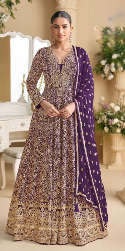 FC 5807 Purple Color Georgette Thread Sequence Work Salwar Suit . Introductory Price ₹3649. Delivery 4-6 Working Days. Shop now. | Jump Suits, Salwar suit, Casual Suits, Creative suits, Designer Suits, Palazzo Suits, Party Wear Suits, Patiala Suits, Straight Suits