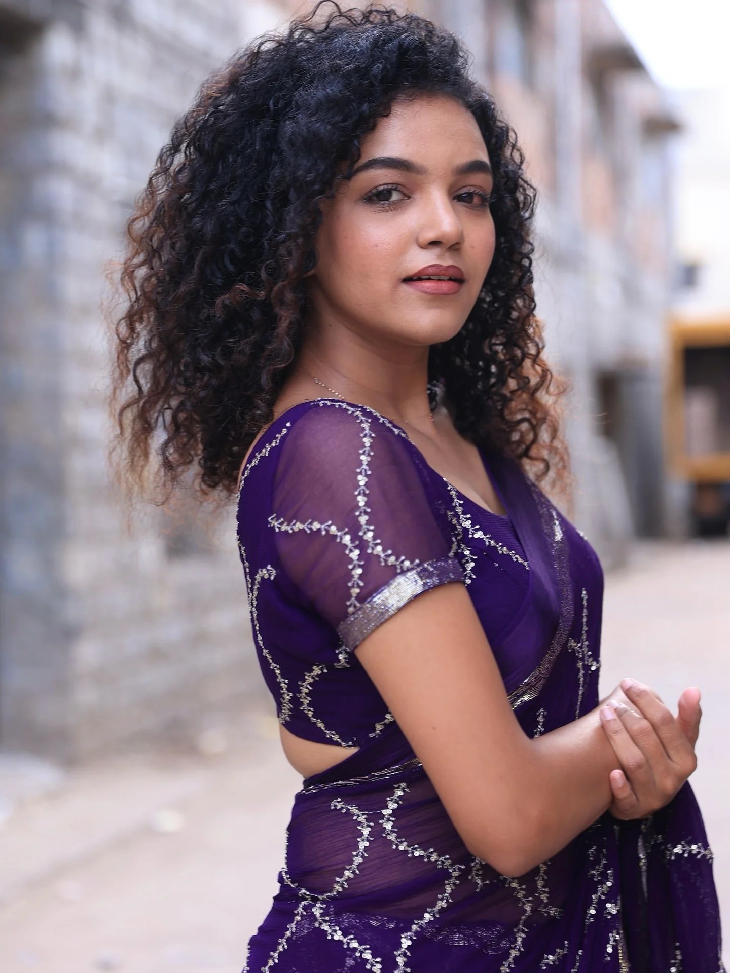 MS 505 Purple Viscose Satin Saree with Sequins Work & Embroidery Work. Special Price ₹1599. Delivery 4-6 Working Days. Shop now. | Designer Sarees, Sarees, Bollywood Sarees, Creative Sarees, Embroidered Sarees, Ethnic Saree, Modern Digital sarees, Party Wear Sarees