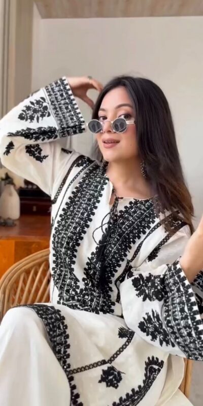 SRK 5349 White Rayon Butti Silk Salwar Suit with Embroidery Work. Special Price ₹1899. Delivery 4-6 Working Days. Shop now. | Jump Suits, Salwar suit, Casual Suits, Creative suits, Designer Suits, Palazzo Suits, Party Wear Suits, Patiala Suits, Straight Suits