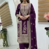 ZD 10020 Wine Chinon Silk Salwar Suit Perfect for Wedding, Party, Ganesh Chaturthi, Baby Shower, Makar Sankranti – . Affordable Price ₹1999. | Jump Suits, Salwar suit, Casual Suits, Creative suits, Designer Suits, Palazzo Suits, Party Wear Suits, Patiala Suits, Straight Suits