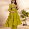 DIVA 136 Lime Green in Viscose Roman Silk Embroidery Work & Hand Work Salwar Suit . Best Price ₹2099. Delivery 4-6 Working Days. Shop now. | Jump Suits, Salwar suit, Casual Suits, Creative suits, Designer Suits, Palazzo Suits, Party Wear Suits, Patiala Suits, Straight Suits